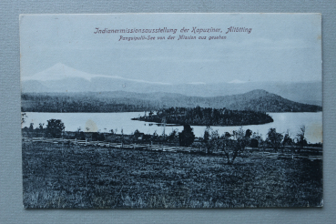 AK Altötting / 1920-1940 / Indianermissionsaustellung der Kapuziner / Panguipulli See